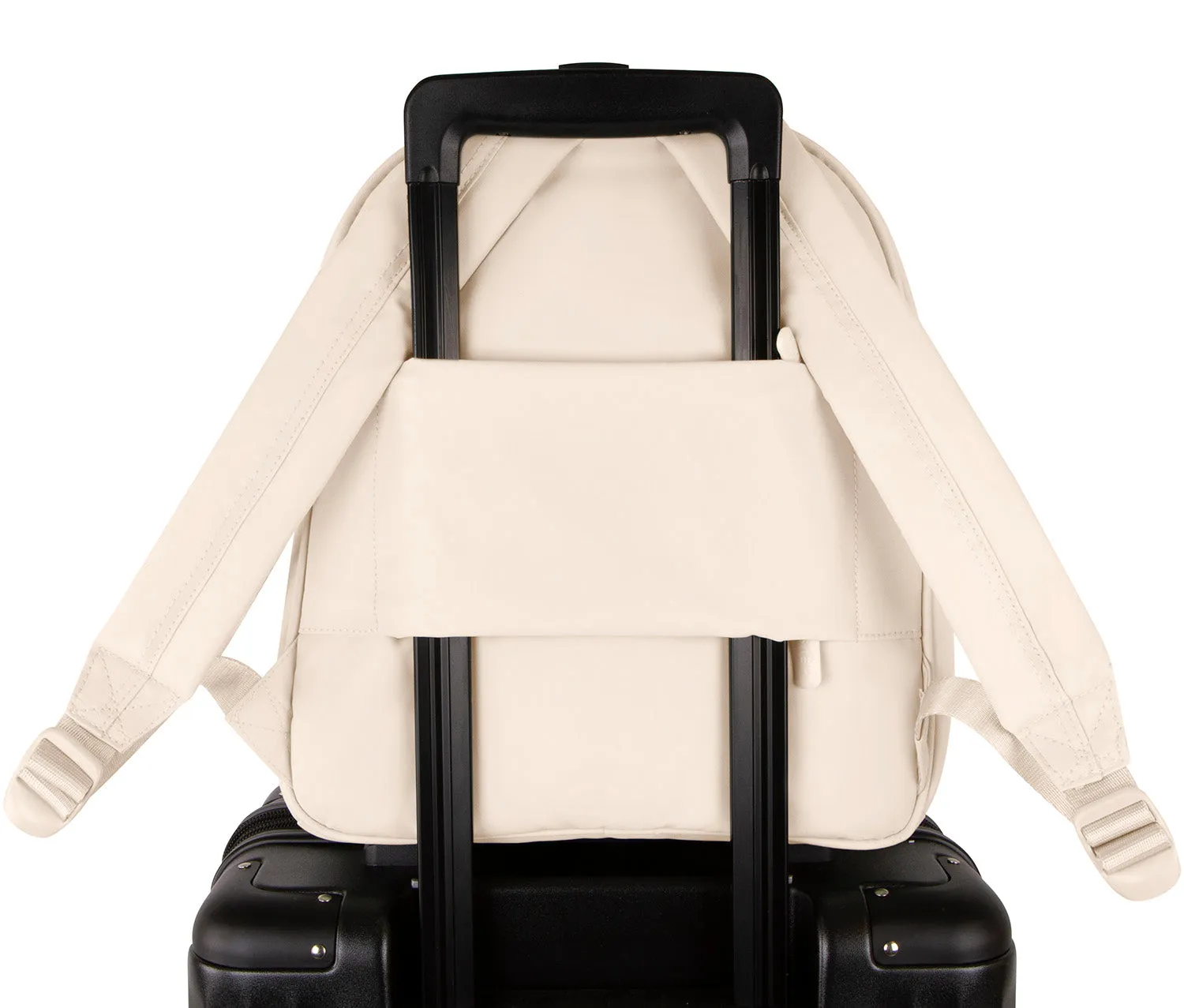 The Puffer Backpack - Ivory