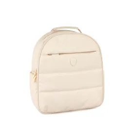 The Puffer Backpack - Ivory