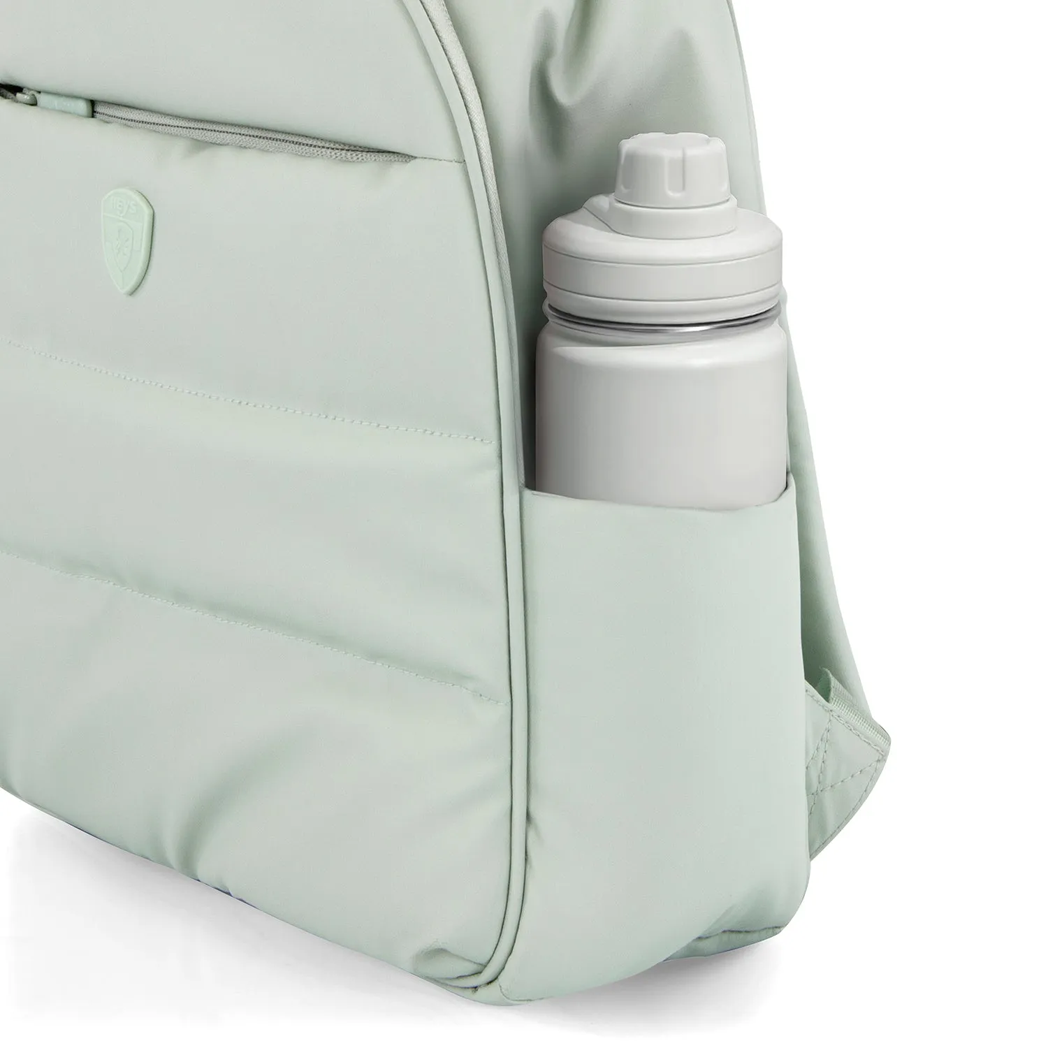 The Puffer Backpack - Sage Green