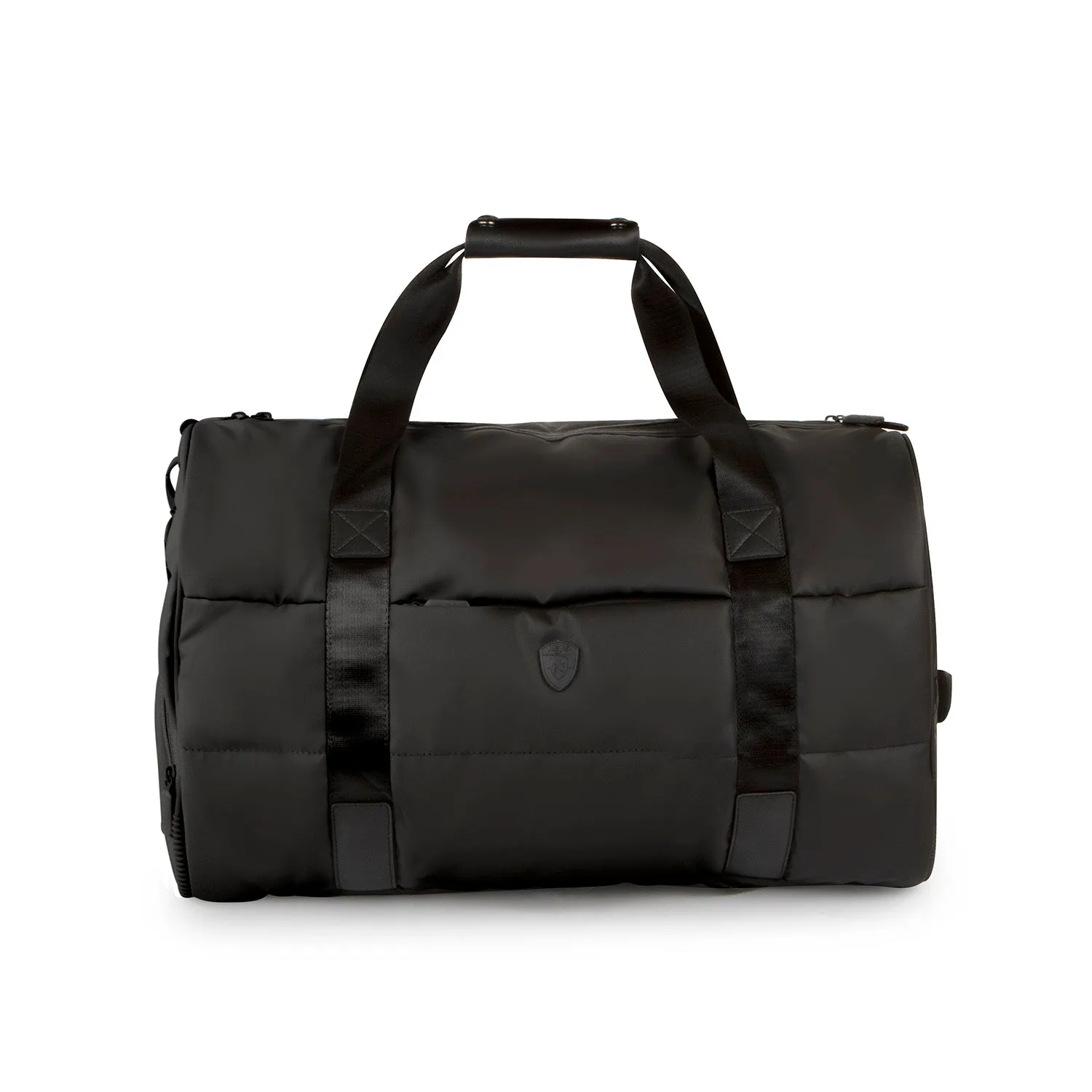 The Puffer Duffel Bag - Black