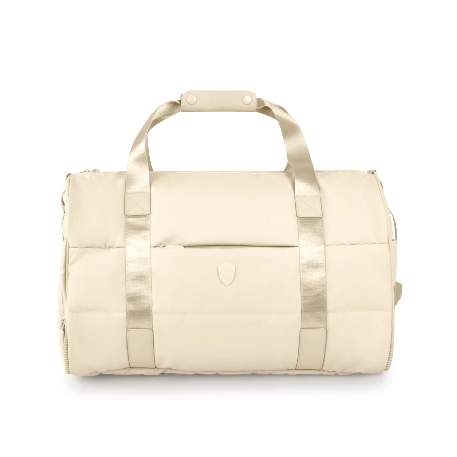 The Puffer Duffel Bag - Ivory