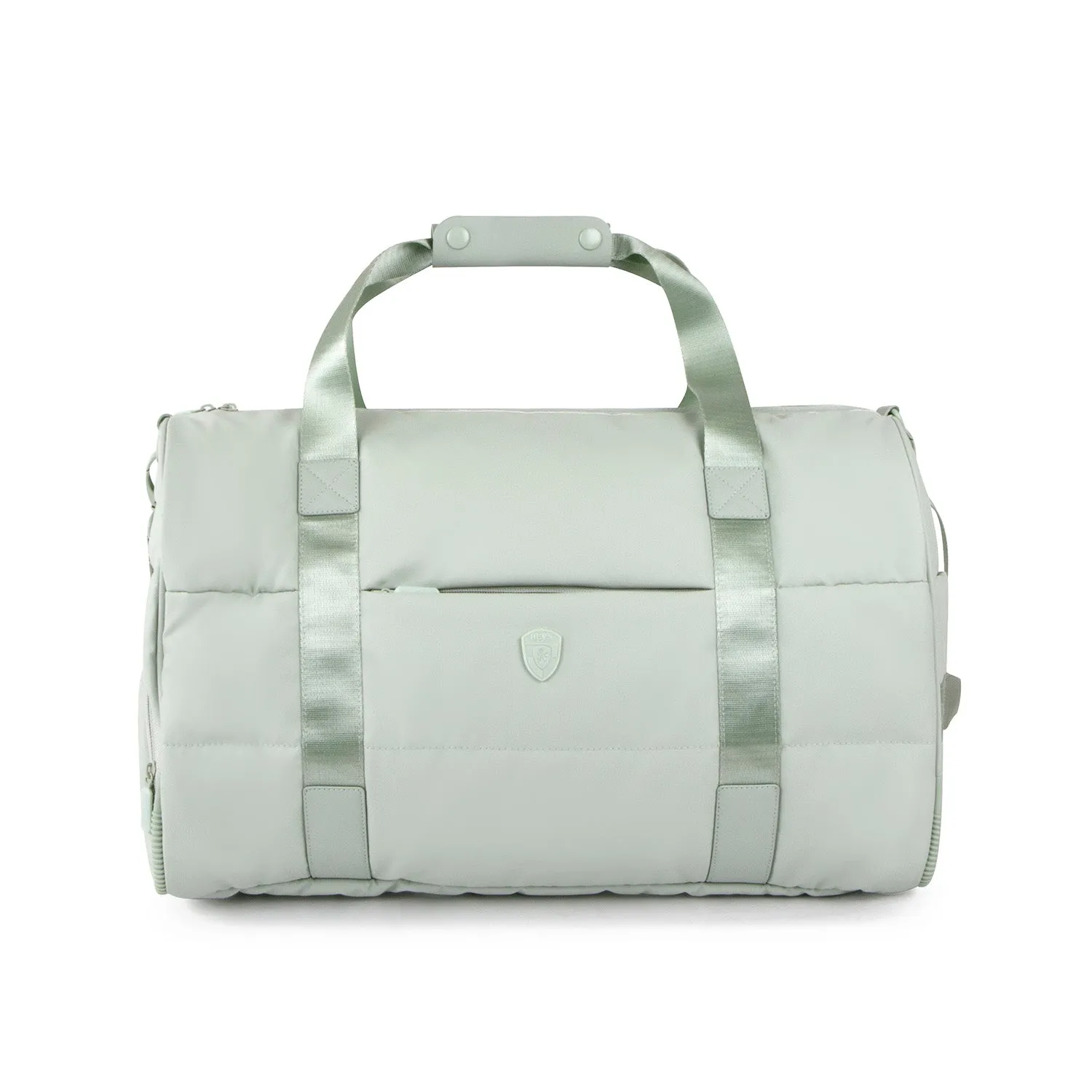 The Puffer Duffel Bag - Sage Green