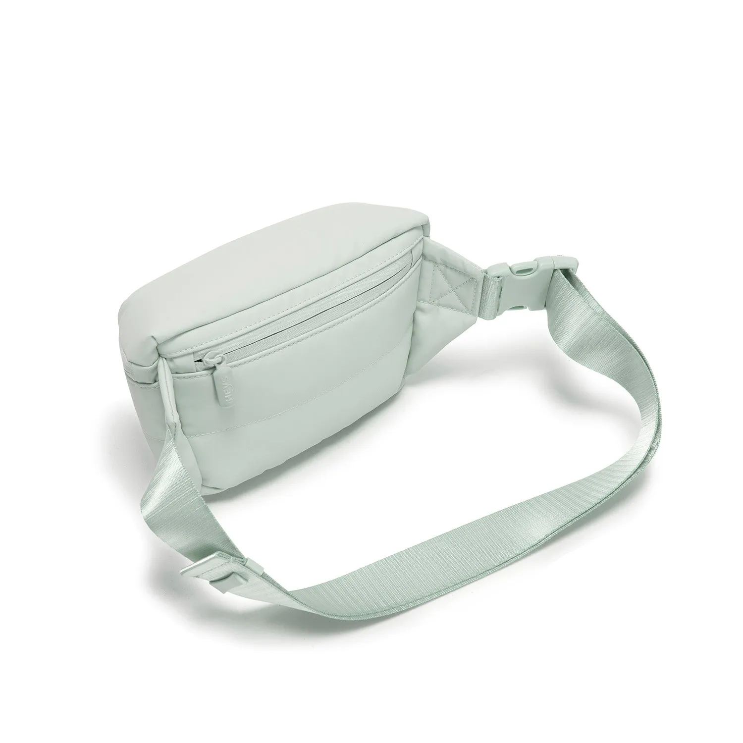 The Puffer Mini Waist Bag - Sage Green