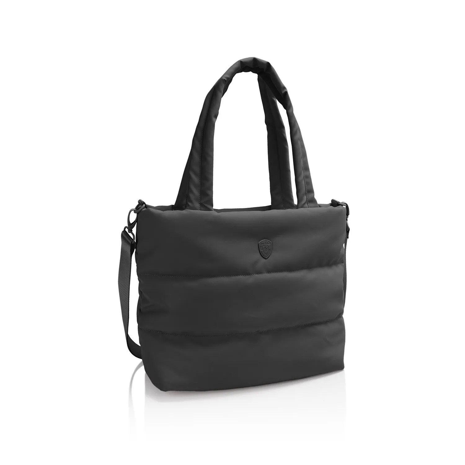 The Puffer Tote Bag - Black