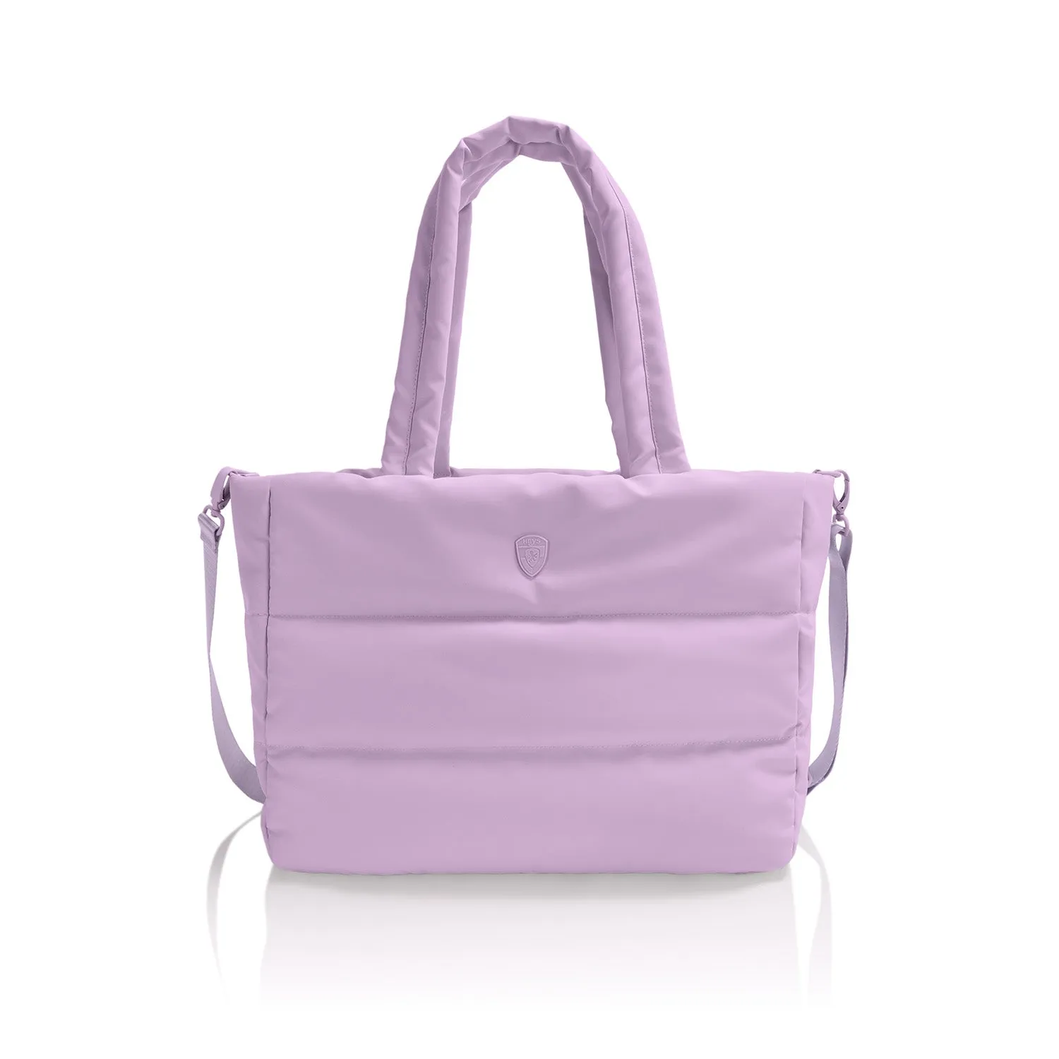 The Puffer Travel Tote - Lavender