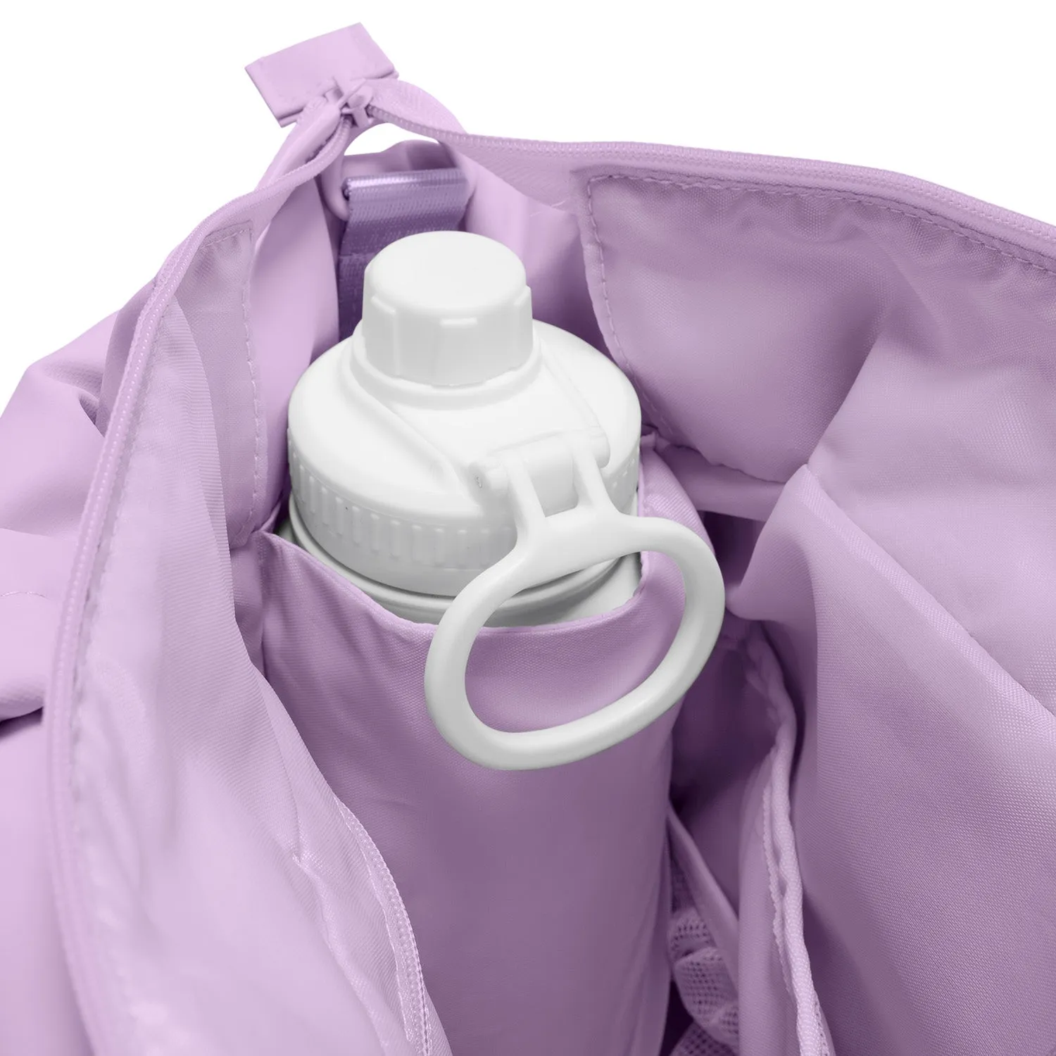 The Puffer Travel Tote - Lavender