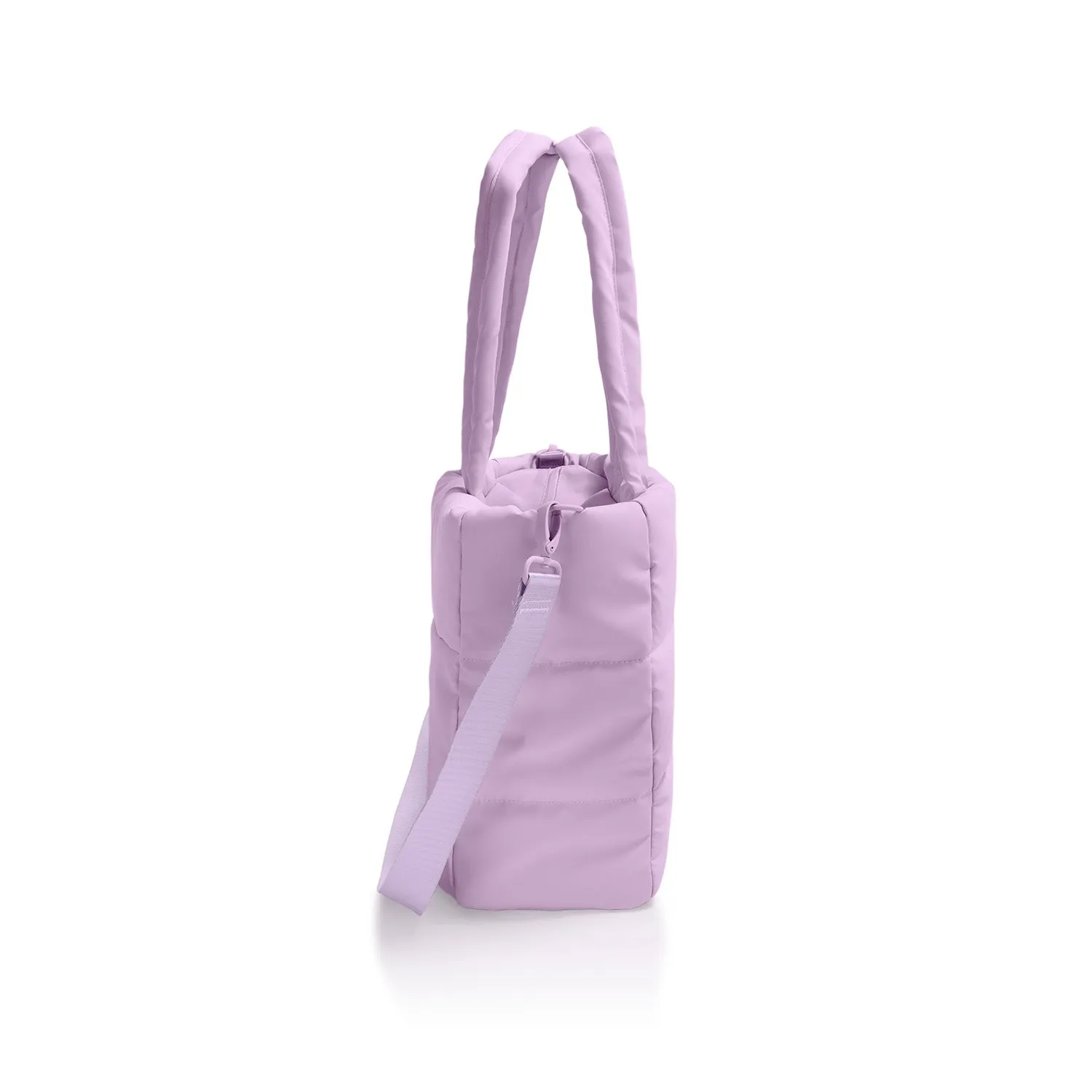 The Puffer Travel Tote - Lavender