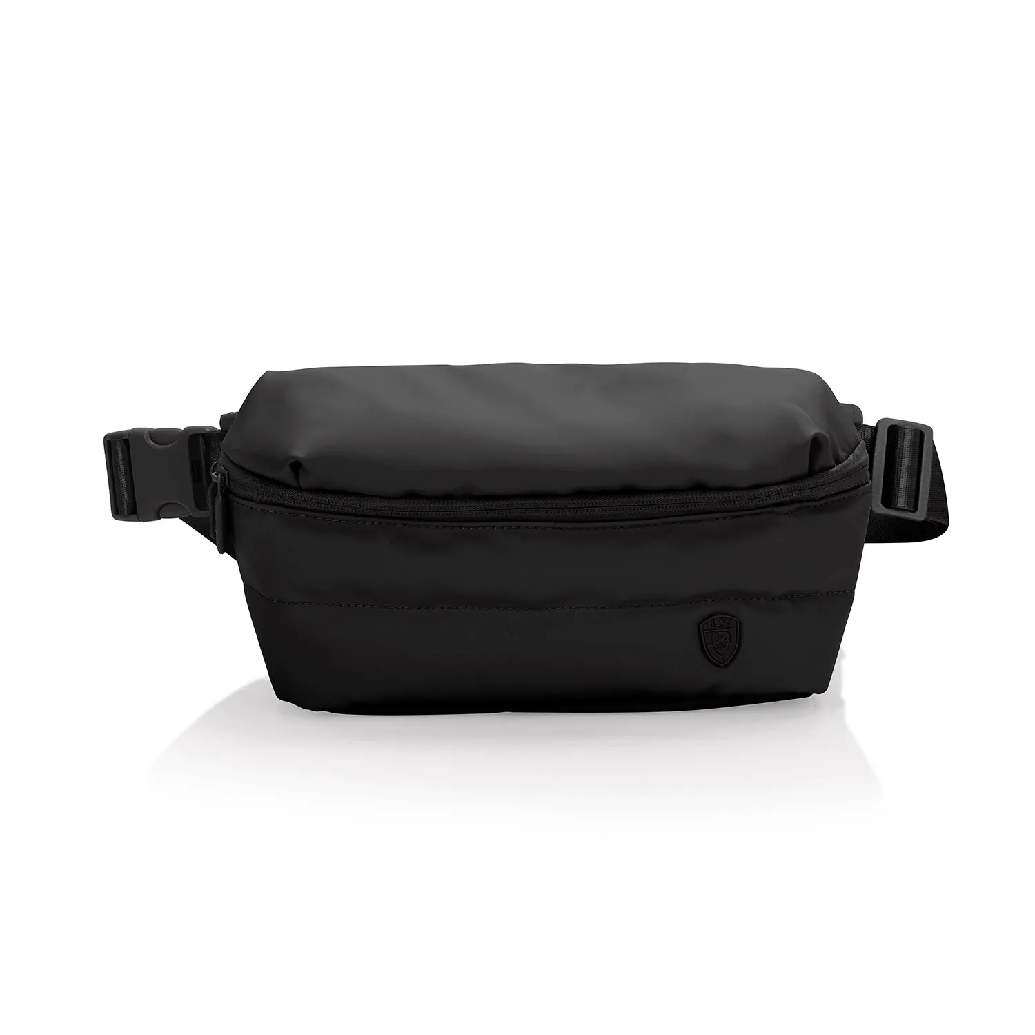 The Puffer Waist Bag - Black