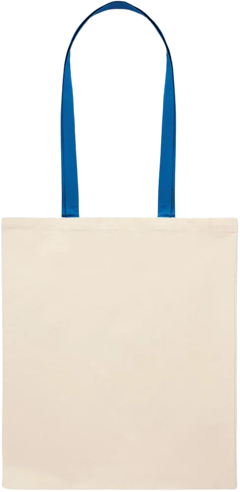 The Water Bearer Design - Essential colored handle tote bag