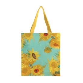 van Gogh Sunflowers Shoulder Strap Canvas Magazine Tote