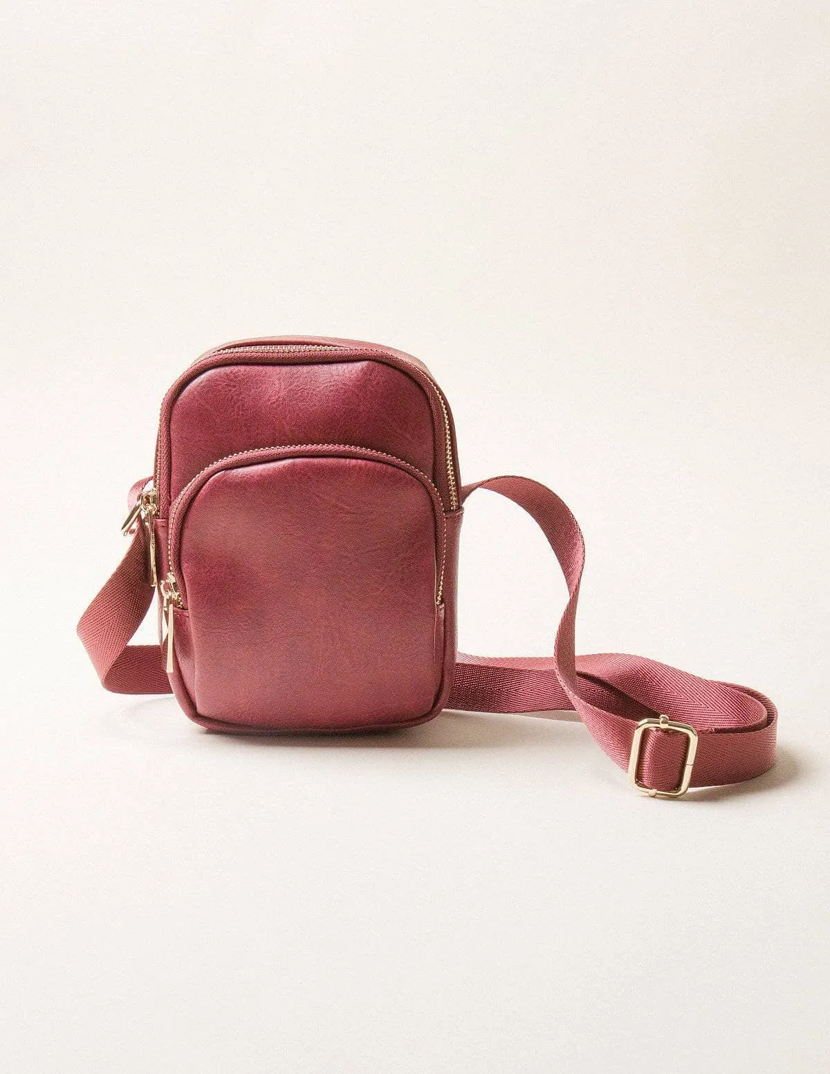 Vegan Leather Mini Crossbody Bag