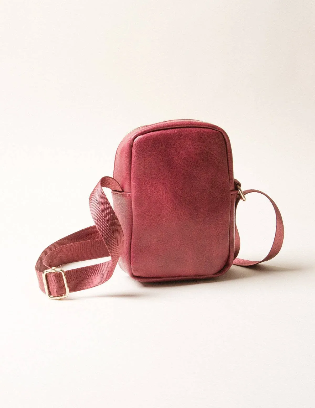 Vegan Leather Mini Crossbody Bag