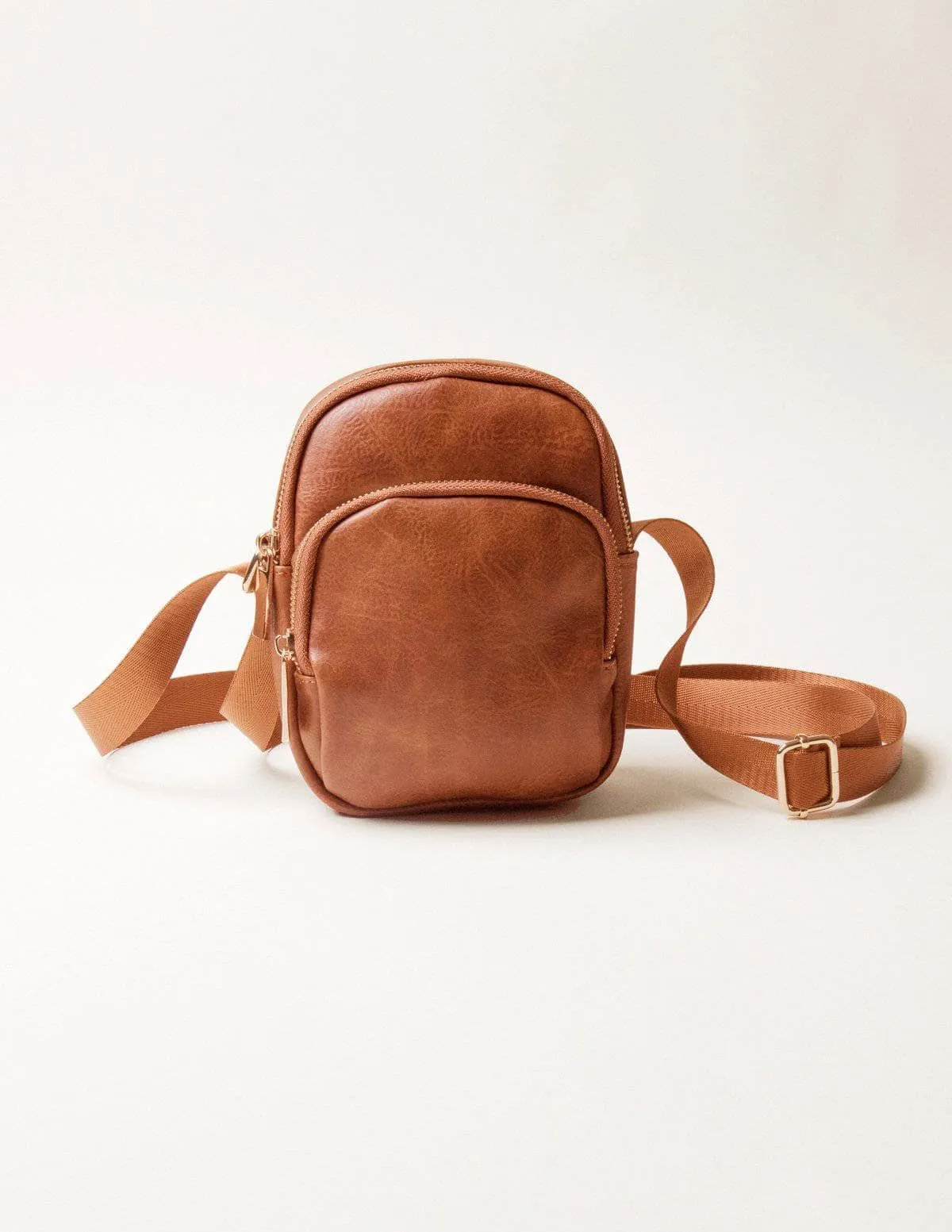 Vegan Leather Mini Crossbody Bag