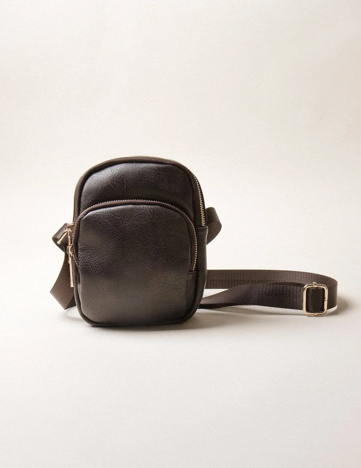 Vegan Leather Mini Crossbody Bag