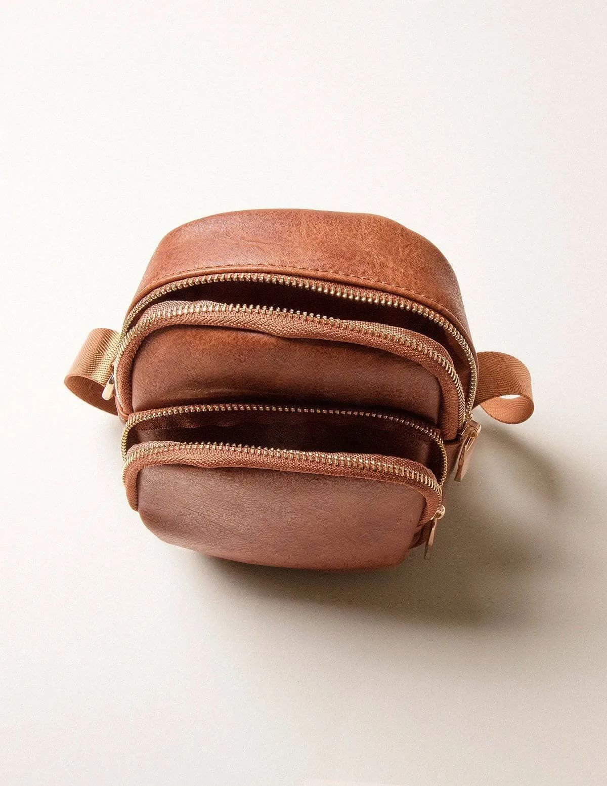 Vegan Leather Mini Crossbody Bag