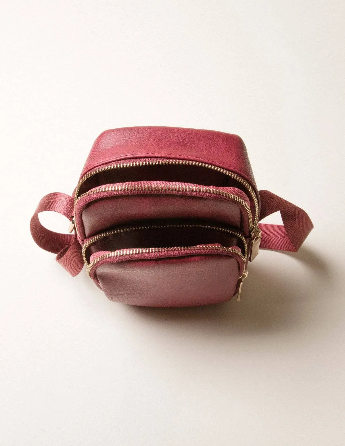 Vegan Leather Mini Crossbody Bag