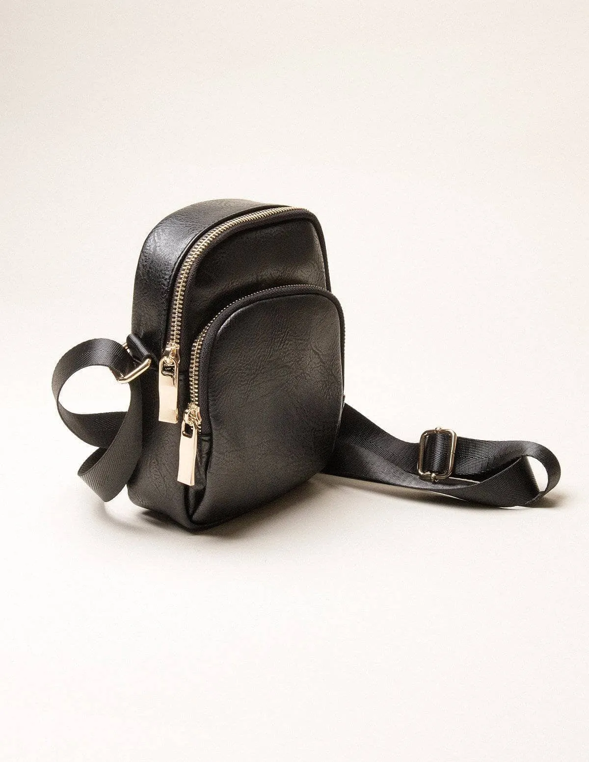 Vegan Leather Mini Crossbody Bag