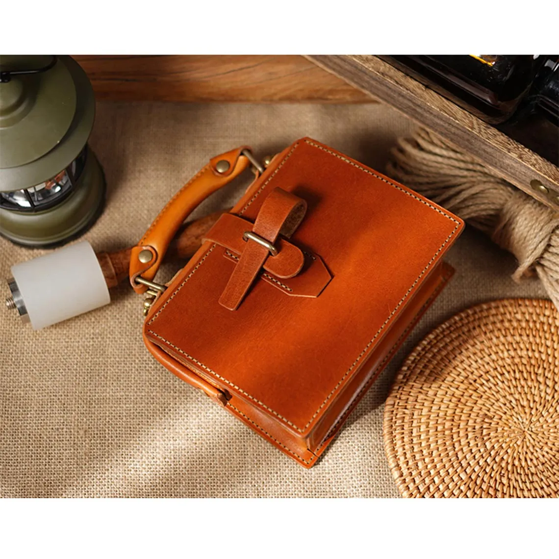 Vegetable Tanned Leather New Doctor Bag DIY Kits