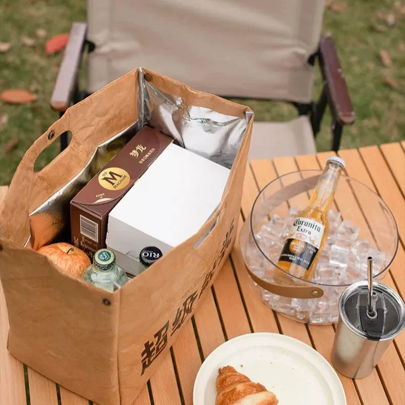 Versatile Insulated Tote Bag - Perfect for Lunch, Work, and Picnics