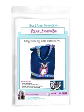 Wise Owl Shopping Bag Pattern