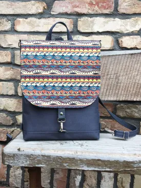 Women's Bohemian Waterproof Backpack Cross Body Bag | Aris Bags