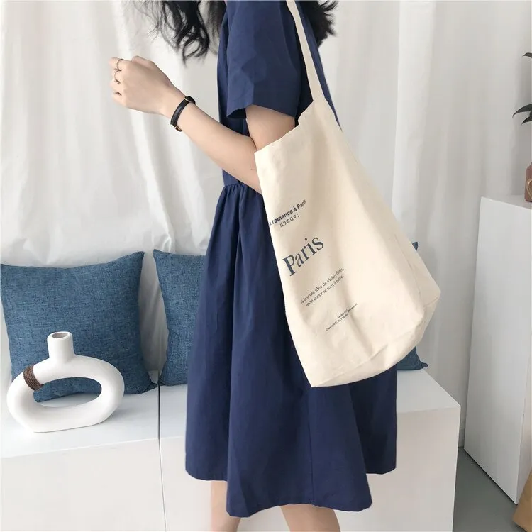 Women's Canvas Shoulder Bag